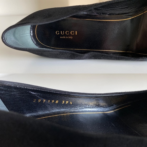 Gucci Jacqueline Studded Suede Pumps - Picture 13 of 16